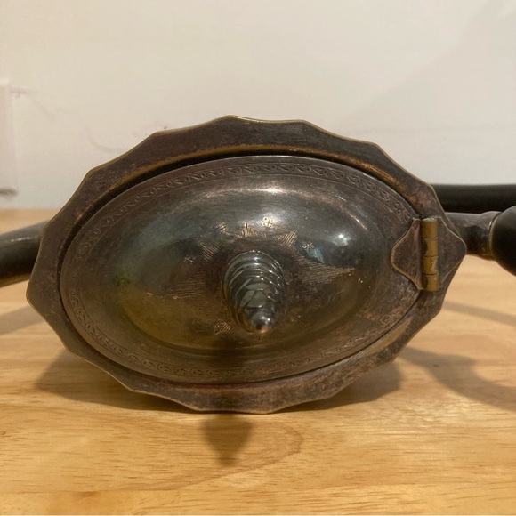 1960s Lunt Silver Plate Coffee Pot Mid Century Vintage - Picture 14 of 16